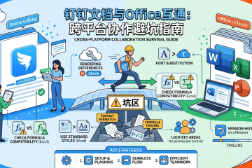 钉钉文档与Office互通：跨平台协作避坑指南