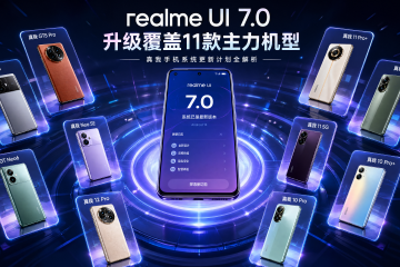 realme UI 7.0升级覆盖11款主力机型，真我手机系统更新计划全解析