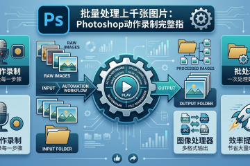 批量处理上千张图片：Photoshop动作录制完整指南