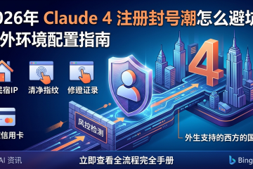 2026年 Claude 4 注册封号潮怎么避坑？海外环境配置指南