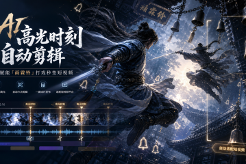 荐片AI高光时刻自动剪辑赋能《雨霖铃》打戏精华自动生成短视频