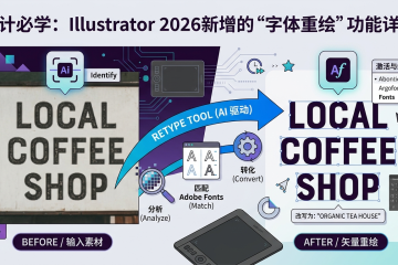 Illustrator 2026新增的“字体重绘”功能详解