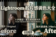 Lightroom 胶片感调色深度解析：从数码到复古的蜕变